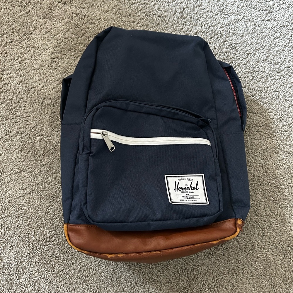 Herschel Supply Company Blue and Brown Backpack